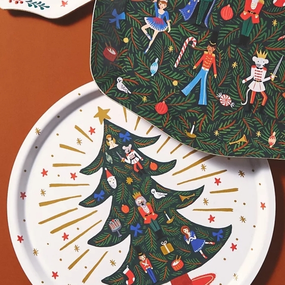 Anthropologie Rifle Paper Co Tree Platter - Picture 4 of 10